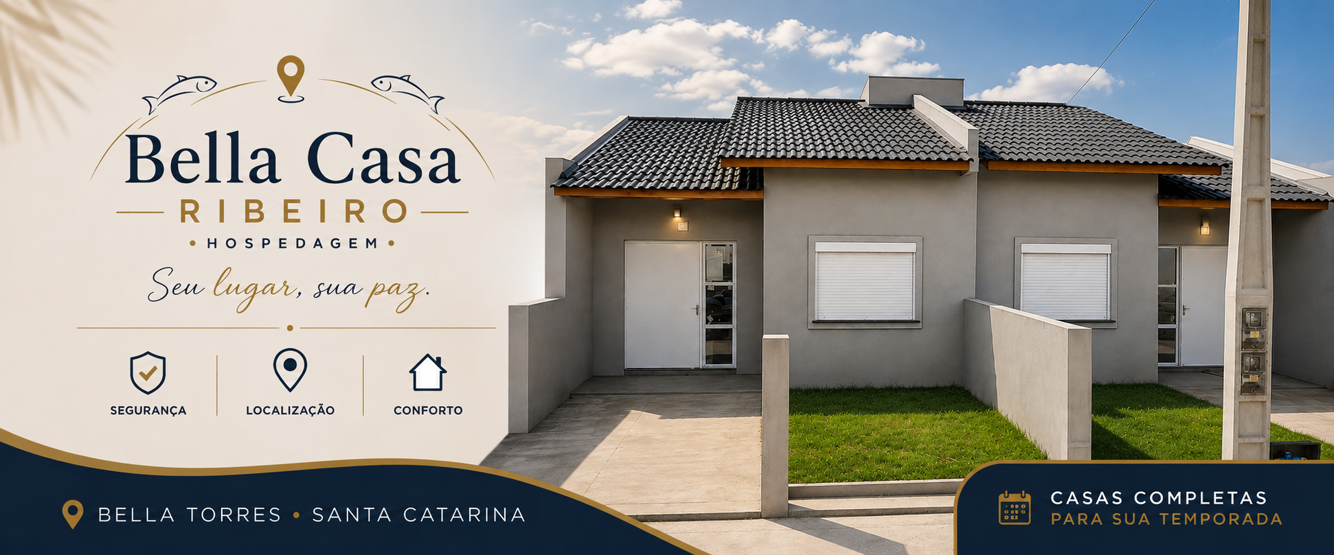 Casas Bella Casa Ribeiro em Bella Torres